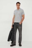 Поло Pepe Jeans Jimmy чоловіче колір сірий меланж