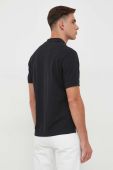 Бавовняне поло North Sails колір чорний однотонний