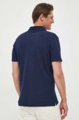 Бавовняне поло Paul&Shark колір синій однотонний (3369813)
