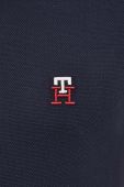 Поло Tommy Hilfiger чоловічий колір синій з аплікацією