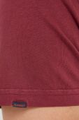 Бавовняне поло Superdry колір бордовий однотонний