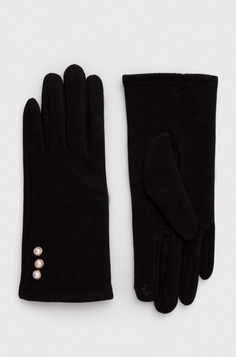 Рукавички Aldo ORNATUS жіночі колір чорний ORNATUS.003