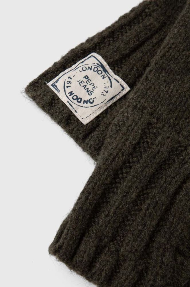 Рукавички Pepe Jeans Tilde жіночі колір зелений фото 2