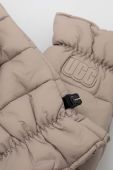 Рукавички UGG жіночі колір бежевий (3550958)