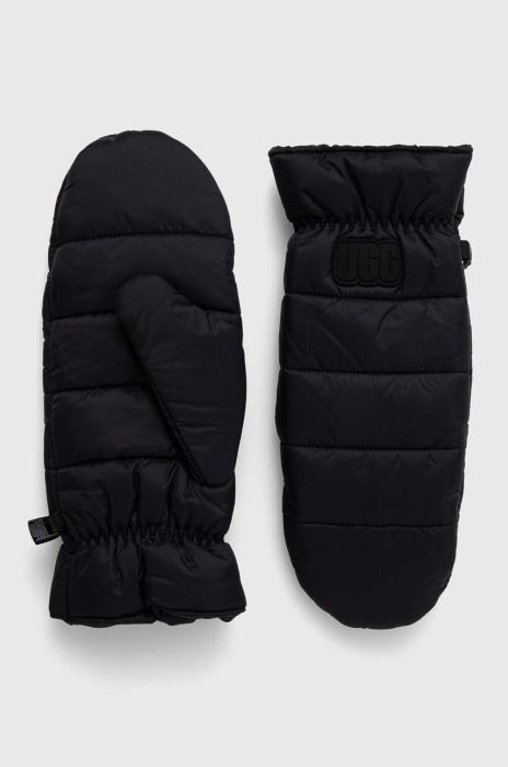 Рукавички UGG жіночі колір чорний (3550962)