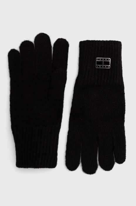 Рукавички Tommy Jeans жіночі колір чорний (3630028)
