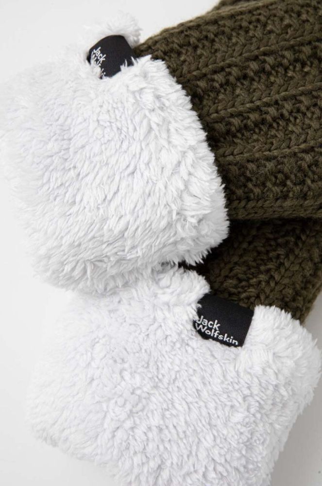 Рукавички Jack Wolfskin жіночі колір зелений фото 2