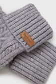 Рукавички Barbour жіночі колір сірий (3575566)