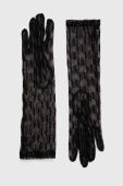 Рукавички Karl Lagerfeld жіночі колір чорний (3570316)