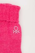 Дитячі рукавички United Colors of Benetton колір рожевий (3515793)