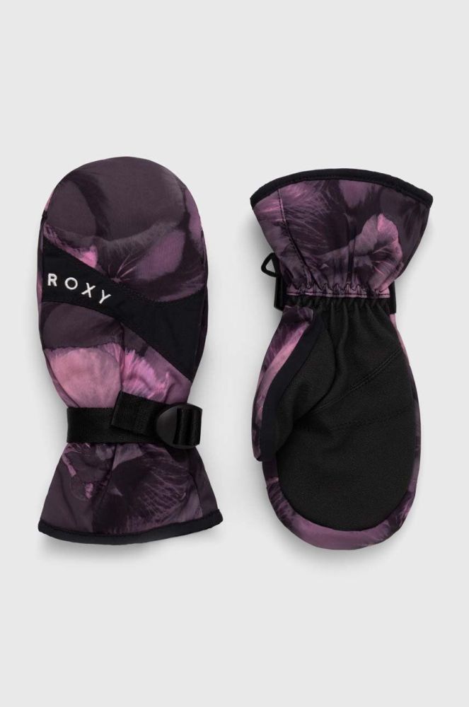 Дитячі лижні рукавички Roxy Jetty Girl mitt MTTN колір чорний (3644152)