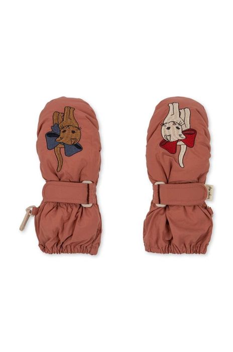 Дитячі рукавички Konges Sl?jd колір червоний (3534024) Дитячі рукавички Konges Sl?jd колір червоний (3534024)