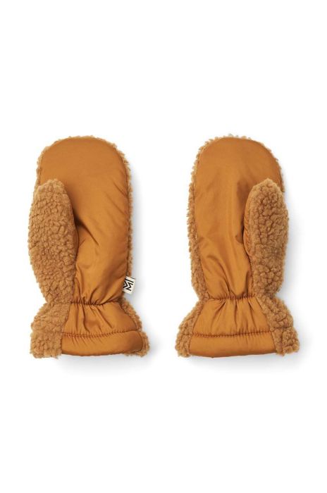 Дитячі рукавички Liewood колір коричневий Дитячі рукавички Liewood колір коричневий