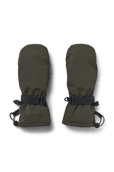 Дитячі лижні рукавички Liewood колір зелений (3501061)