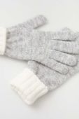 Дитячі рукавички з домішкою вовни United Colors of Benetton колір сірий (3523847)