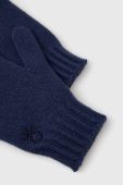 Дитячі вовняні рукавички United Colors of Benetton колір синій (3454652)