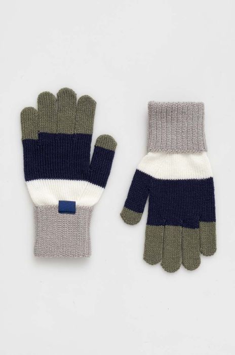 Дитячі рукавички United Colors of Benetton колір зелений (3523851)
