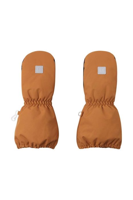 Дитячі лижні рукавички Reima Nouto колір коричневий
