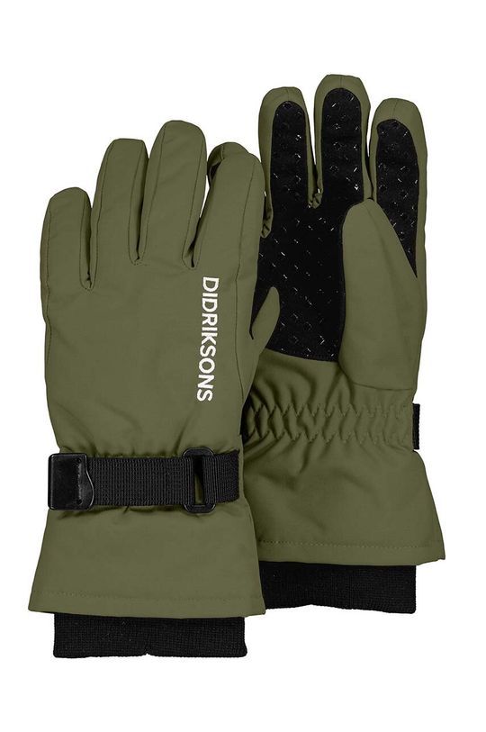 Дитячі лижні рукавички Didriksons BIGGLES GLOVES колір зелений (3607524)