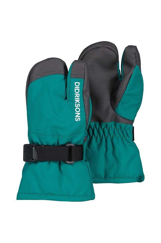 Дитячі лижні рукавички Didriksons FOSSA KIDS GLOVES колір зелений (3608424)