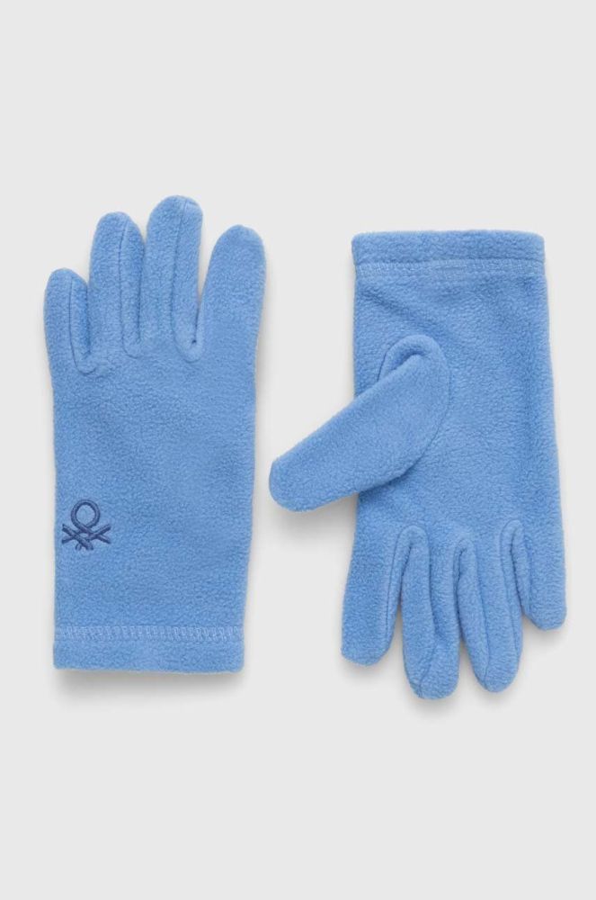 Дитячі рукавички United Colors of Benetton колір блакитний (3630054)