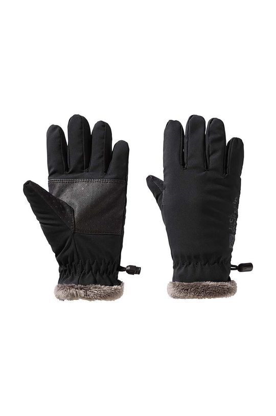 Дитячі рукавички Jack Wolfskin Highloft колір чорний (3522238)