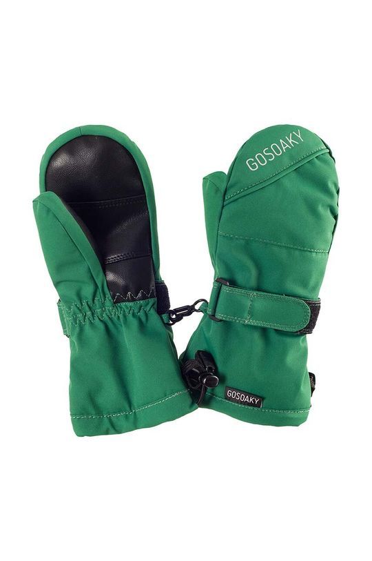 Дитячі лижні рукавички Gosoaky колір зелений (3645355)
