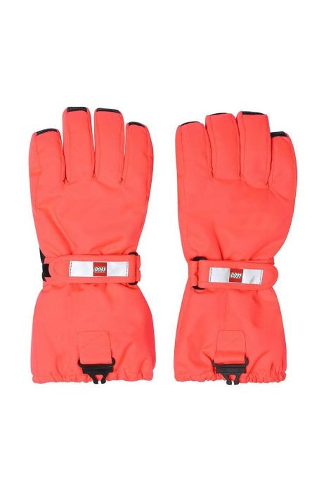 Дитячі лижні рукавички Lego колір червоний (3635175)