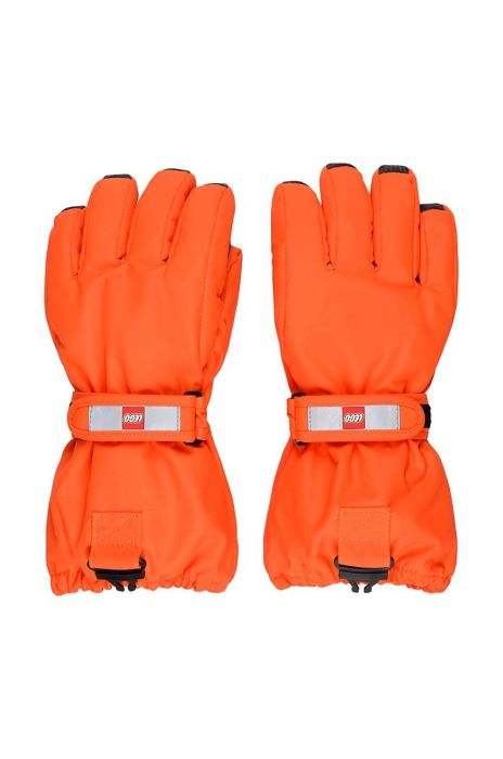 Дитячі лижні рукавички Lego колір помаранчевий (3547067)