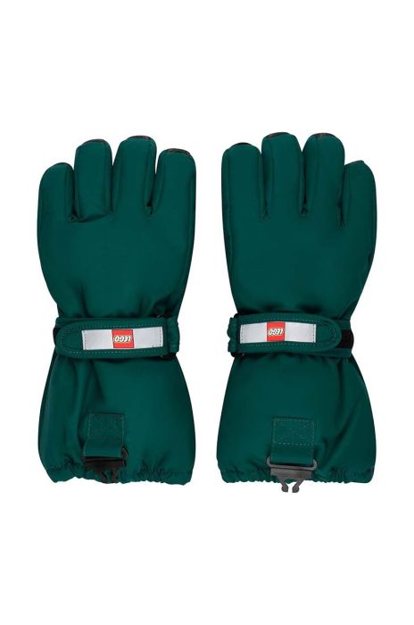 Дитячі лижні рукавички Lego колір зелений (3547092)