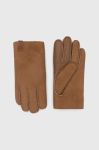 Замшеві рукавички UGG колір коричневий