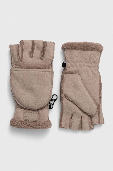 Рукавички UGG чоловічі колір бежевий