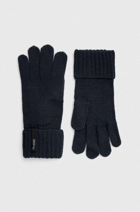 Рукавички Guess чоловічі колір синій