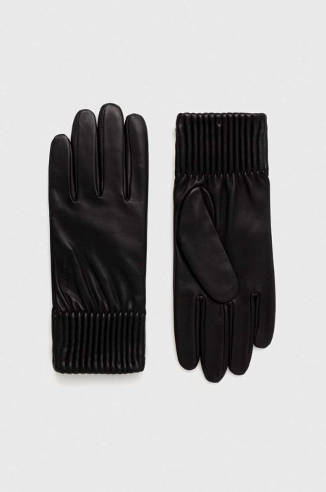 Шкіряні рукавички Tiger Of Sweden чоловічі колір чорний (3618391)