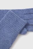 Рукавички з домішкою вовни United Colors of Benetton колір блакитний