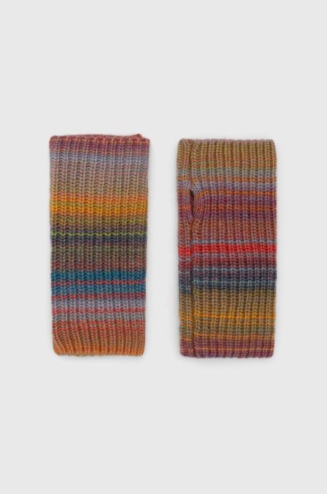 Утеплювачі для рук з вовною United Colors of Benetton колір барвистий (3676363)