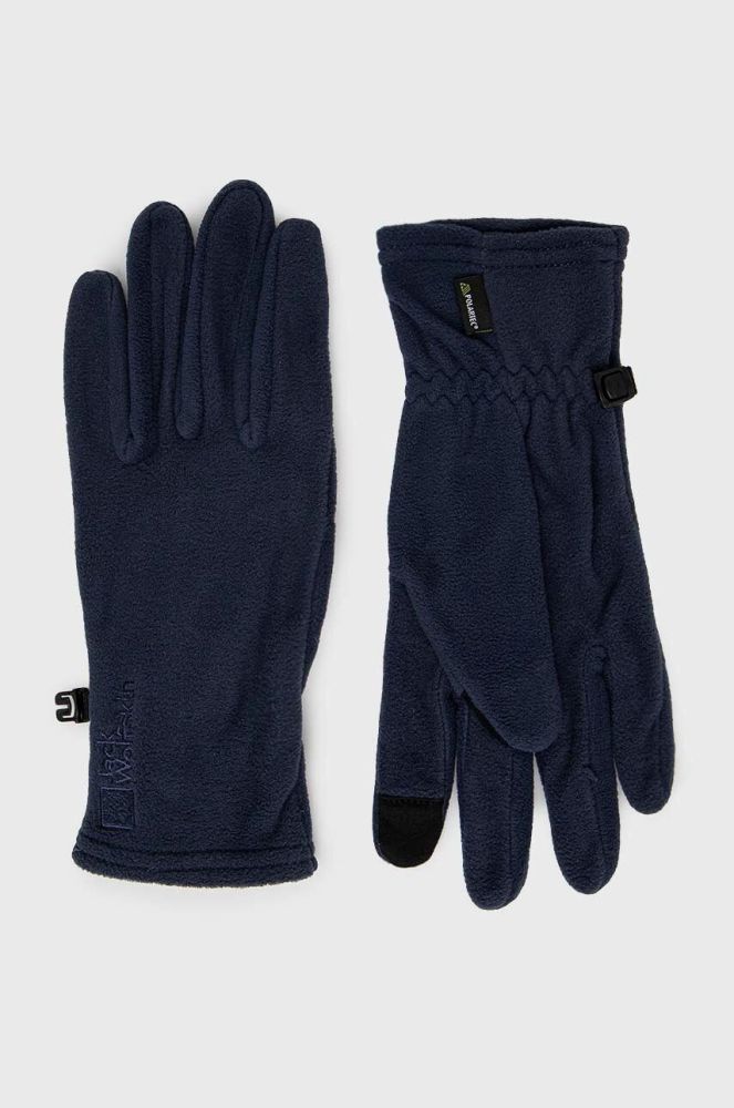 Рукавички Jack Wolfskin колір синій (3538332)