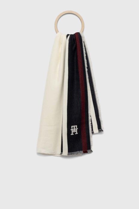 Хустка Tommy Hilfiger жіноча колір синій візерунок (3274460)