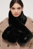 Шарф UGG жіночий колір чорний однотонний (3605986)