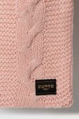 Шарф з домішкою вовни Superdry колір рожевий меланж (3683837)
