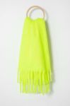 Шарф Twinset жіночий колір жовтий однотонний