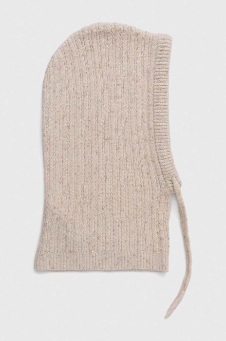 Балаклава Twinset жіноча колір бежевий Балаклава Twinset жіноча колір бежевий