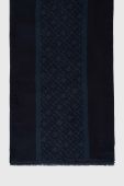 Бавовняний шарф Tommy Hilfiger колір синій візерунок (3471254)