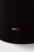 Шарф Tommy Jeans жіночий колір чорний однотонний