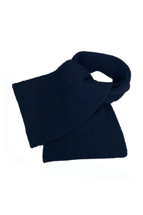 Дитячий шарф з домішкою вовни Jamiks ALMA колір синій однотонний