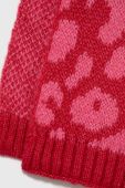 Дитячий шарф United Colors of Benetton колір рожевий візерунок (3593554)