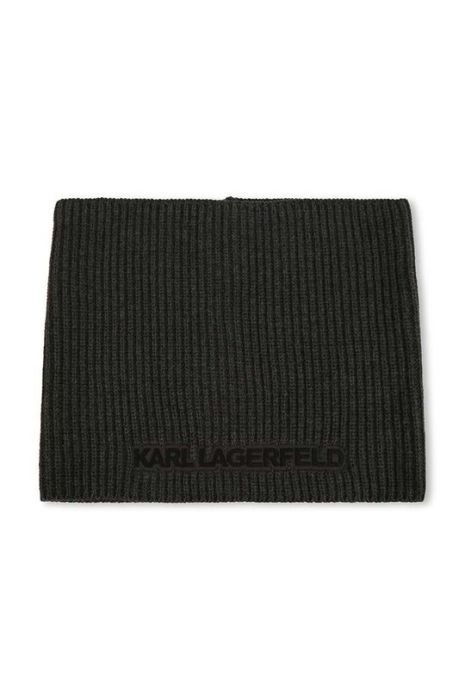 Karl Lagerfeld колір сірий з аплікацією