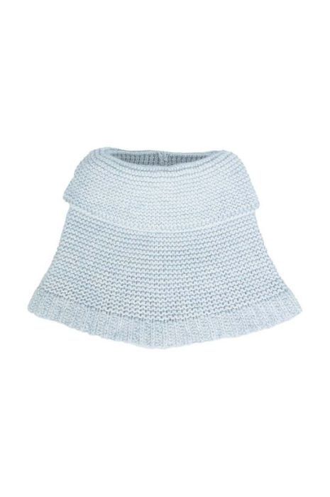 Дитячий снуд Jamiks EWAN однотонний колір блакитний