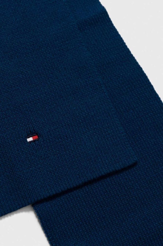 Дитячий шарф Tommy Hilfiger колір синій однотонний (3434456) фото 2
