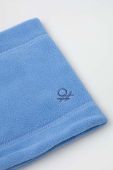 Дитячий снуд United Colors of Benetton однотонний колір блакитний